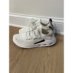 On Mens Cloudeasy Undyed White/Black Running Shoes Sneakers Size US M 10